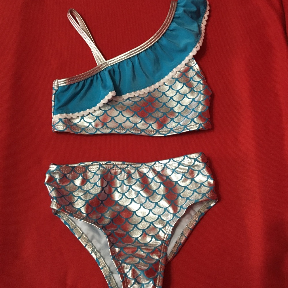 Metallic Mermaid swimsuit